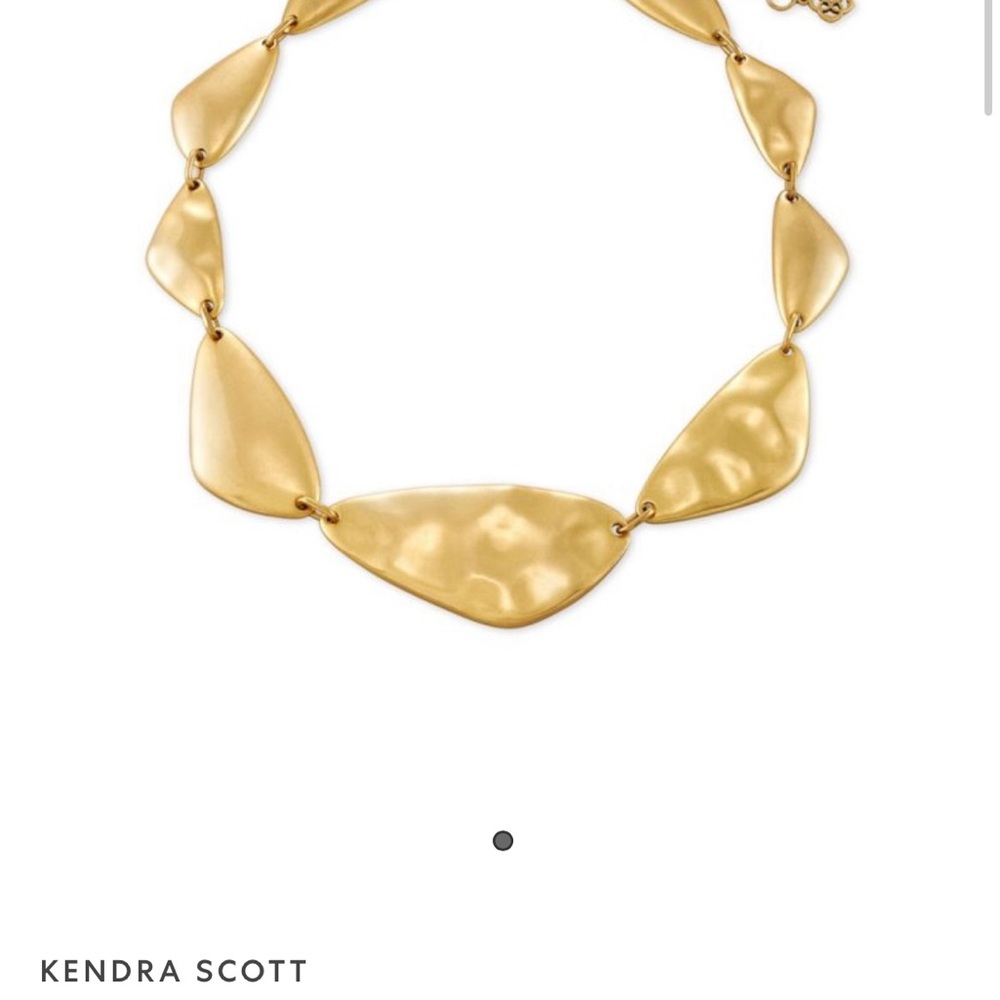 Kendra Scott Gold Statement Necklace